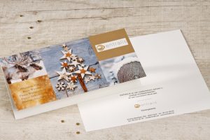 weihnachtskarten kunden