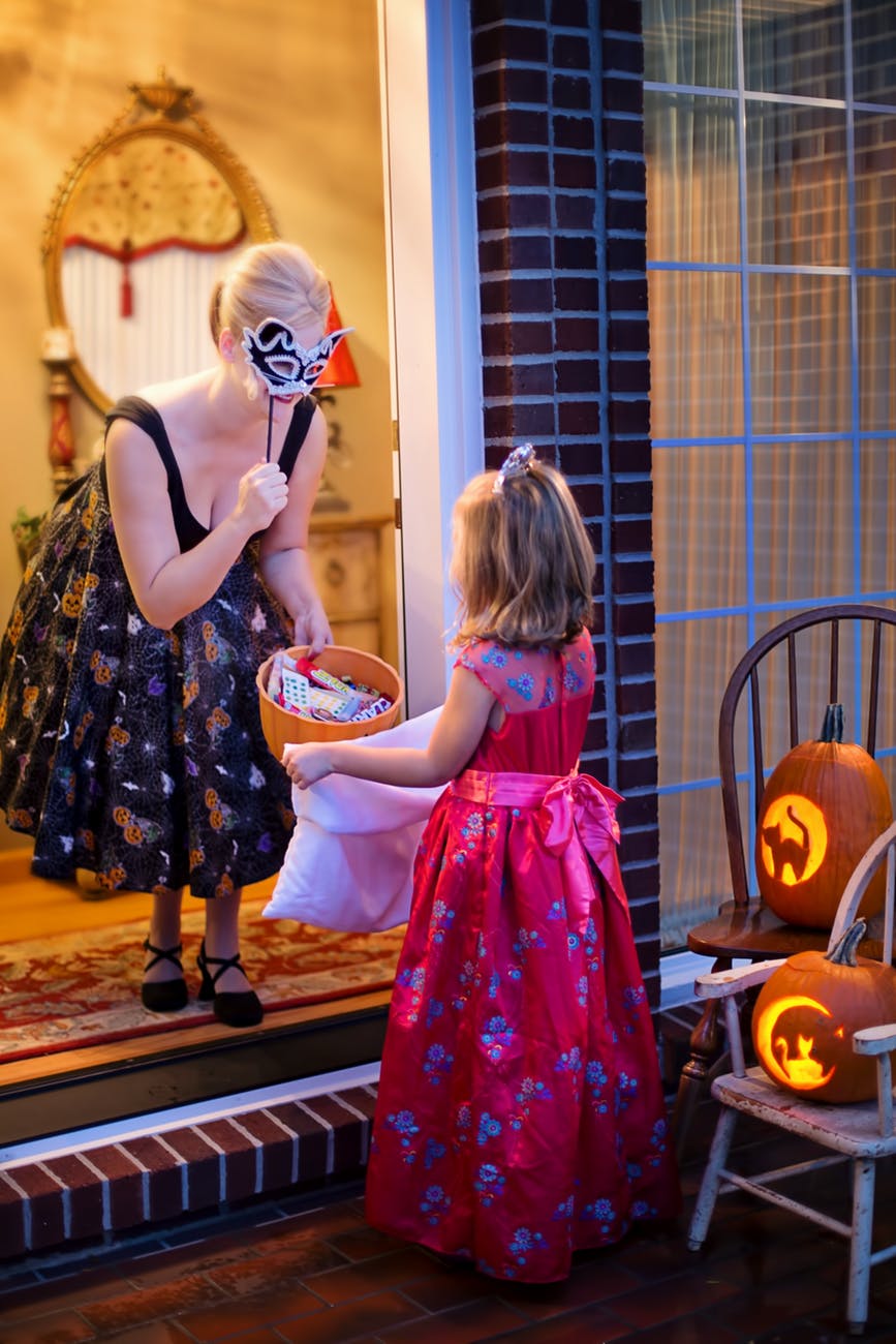Halloweenparty mit Kindern