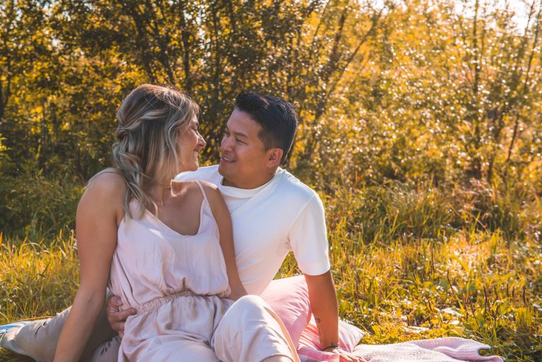 AN SOFIE&MAN VERLOVINGSSHOOT VELD PICKNICK 4