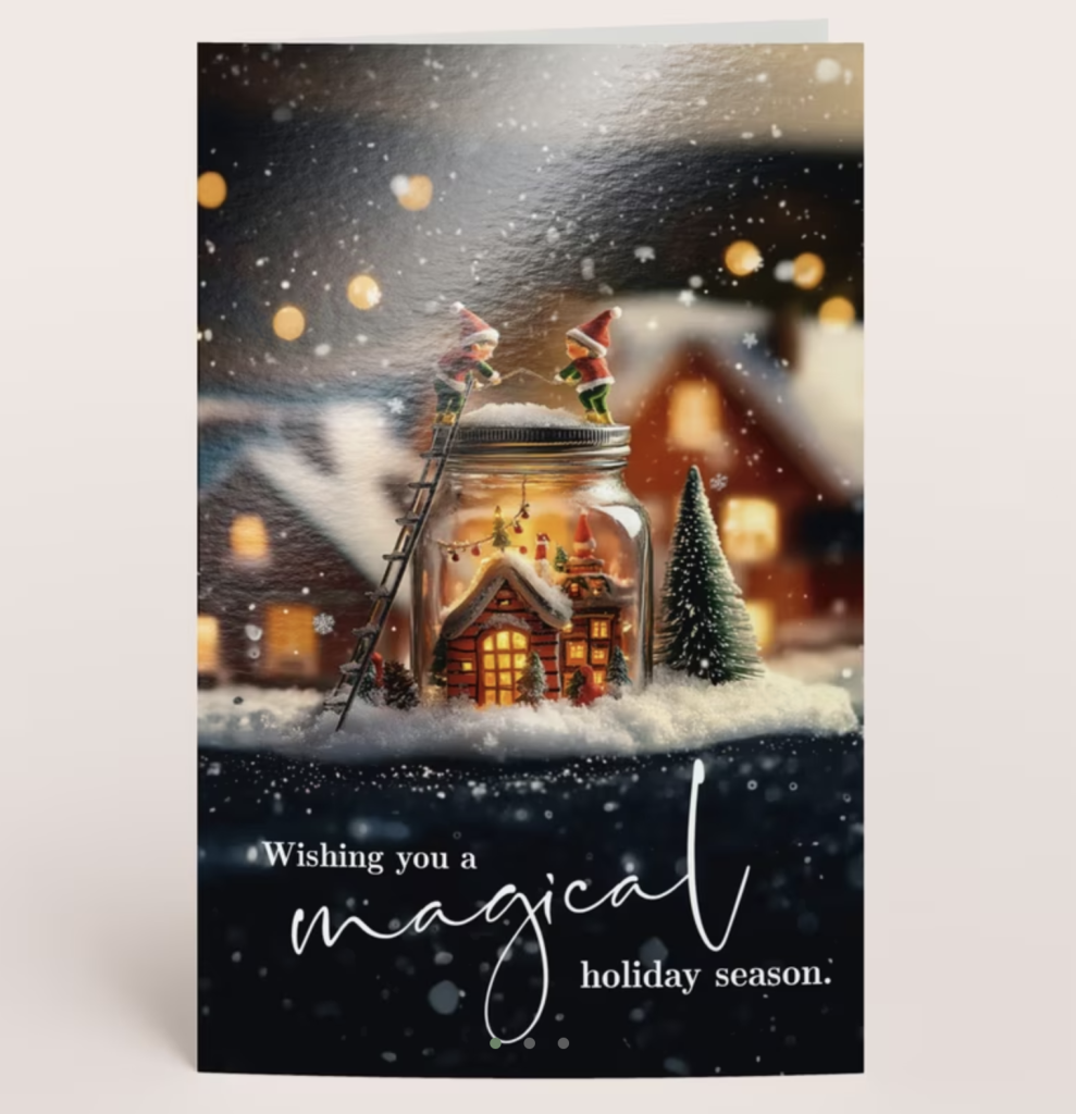 Woher stammt der Brauch, Weihnachtskarten zu verschicken?